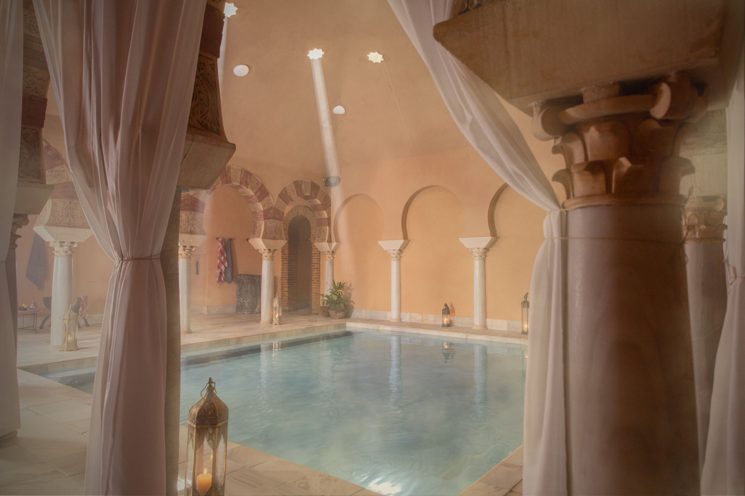 Baños y masajes en Hamman Al-Andalus