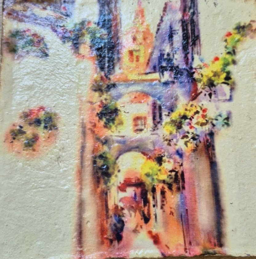 Azulejo 10x10 – Calleja de las Flores Azulejo 10x10 – Calleja de las Flores