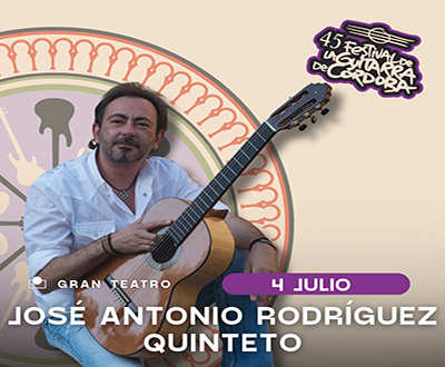 José Antonio Rodríguez Quinteto en Córdoba: Flamenco de Vértigo
