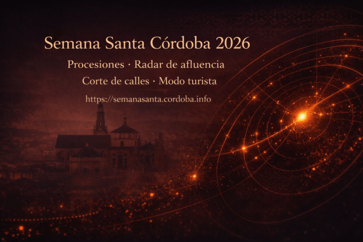 Mapa Semana Santa Córdoba 2026 | App Movilidad Cordoba.info