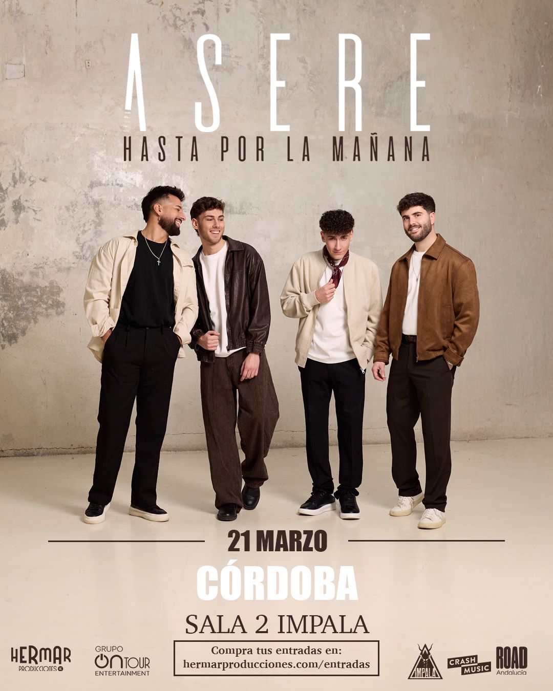 Grupo Asere en Córdoba: fecha, lugar y entradas